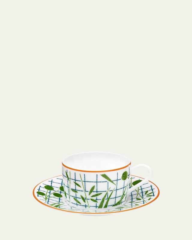 A Walk in the Garden Teacup & Saucer Set